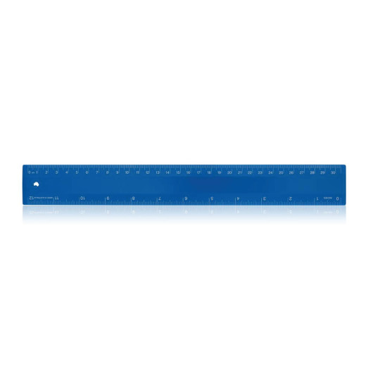 30cm Rulers Process Blue